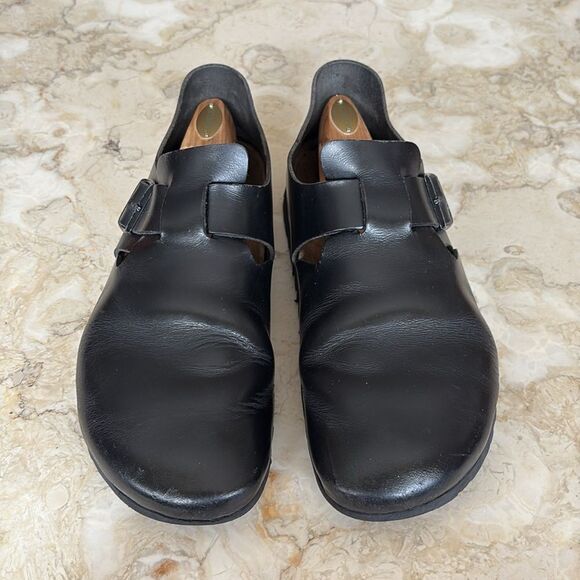 Birkenstock London Black Leather Shoes - Picture 5 of 13